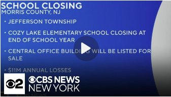  Morris County, N.J. elementary school closing due to budget problems